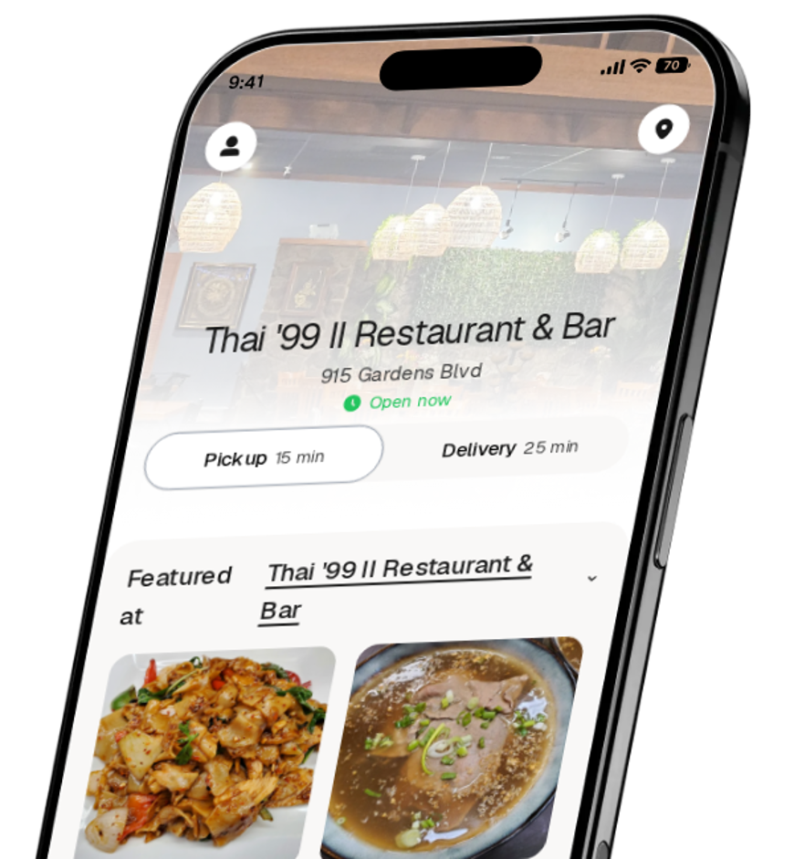 Thai '99 II Restaurant & Bar app preview